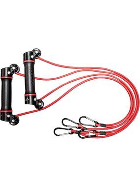 Dual-Handled Resistance Bands for Swim Strength & Stroke Training - Dryland